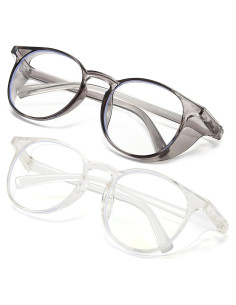 Gafas de Seguridad Outray 2 Pares Antiempañantes Luz Azul