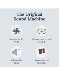 Máquina de Sonido Yogasleep Dohm Uno - Ruido Blanco Ajustable 2