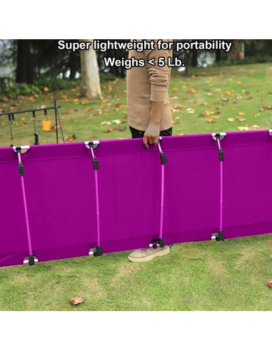 Cuna de Camping Plegable Rosa Kidz-Adventure 175x70 cm