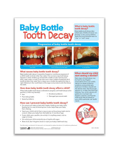 Modelo Educativo de Caries por Biberón - 2 Piezas 2