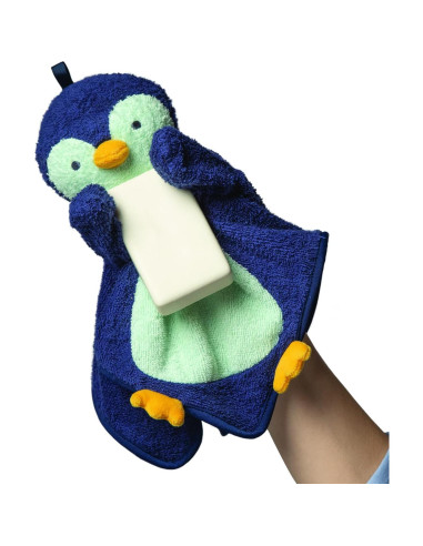 Pañuelo de Baño Penny Penguin Manhattan Toy para Bebés 0-4 Años