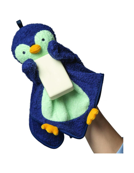 Pañuelo de Baño Penny Penguin Manhattan Toy para Bebés 0-4 Años