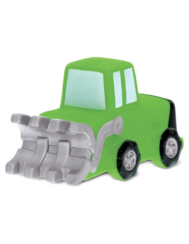 Juguete de Baño Bulldozer DolliBu Verde Flotante 9.5cm
