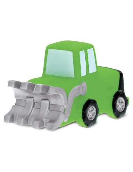 Juguete de Baño Bulldozer DolliBu Verde Flotante 9.5cm