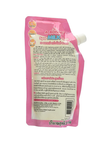 Sal de Leche A Bonne Spa 350g - Exfoliante Hidratante