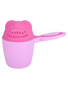 Taza de Enjuague para Bebé Rosa - Diseño Ergonómico y Divertido