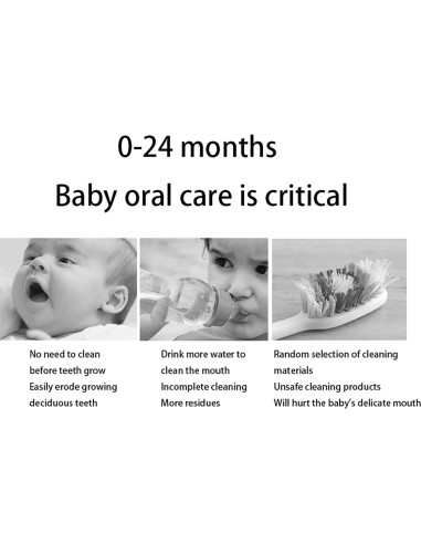 Limpiador Oral para Bebés YUDNLIB 48 Piezas Gasa Suave