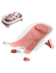 Bañera Multifuncional Plegable para Bebés - Soporte Ergonómico