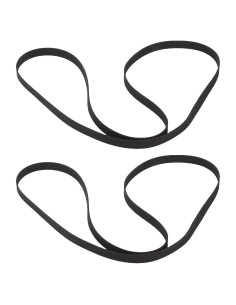 2 Correas de Reemplazo para Tocadiscos BTSEURY 145x5mm Caucho