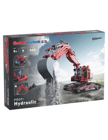 Kit de Construcción Hidráulica Fischertechnik PROFI 500 Piezas