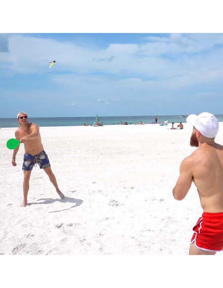 Juego de Paddle Ball Funsparks Jazzminton - 2 Palas y 4 Birdies