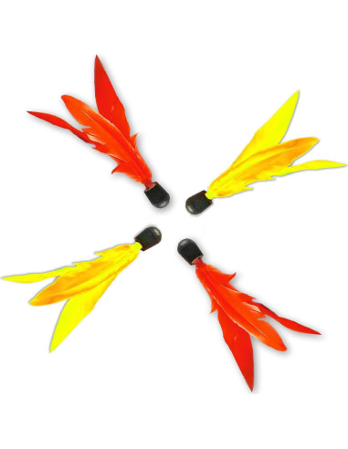 Juego de Paddle Ball Funsparks Jazzminton - 2 Palas y 4 Birdies