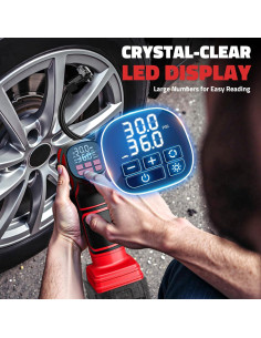 Compresor de Aire Portátil DIYtoolifz 150 PSI Inalámbrico 2