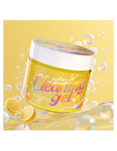 Gel de Limpieza ASFSKY Limón 190g para Interiores de Autos
