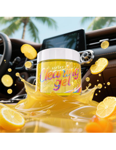 Gel de Limpieza ASFSKY Limón 190g para Interiores de Autos 2