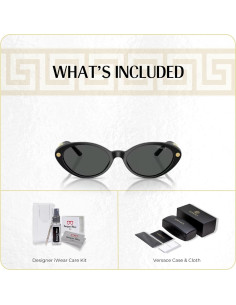 Gafas de sol ovaladas Versace VE4469 para mujeres - 54mm 2