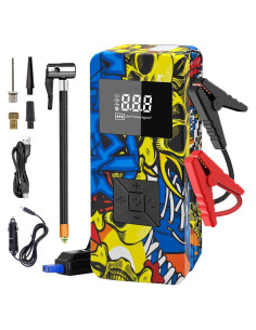 Arrancador de Salto EDOMOL LX0301 con Compresor 8000A 150PSI