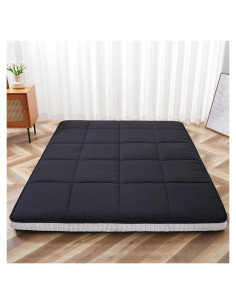 Colchón Futón Plegable Meulbaty Individual Espuma 10 cm