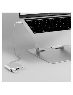 Adaptador USB-C a 4K HDTV Battony 3-en-1, 50cm, 100W PD