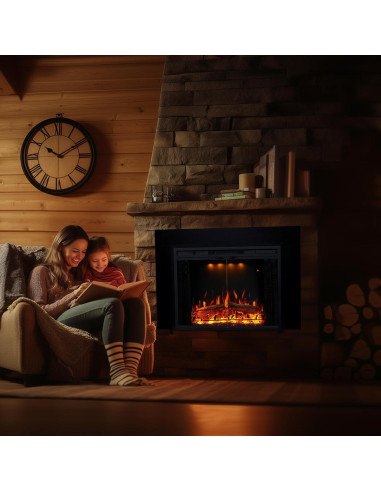 Kit de Recorte para Chimenea Eléctrica Valuxhome 36"L 27"H