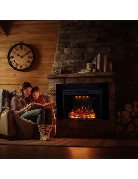 Kit de Recorte para Chimenea Eléctrica Valuxhome 36"L 27"H