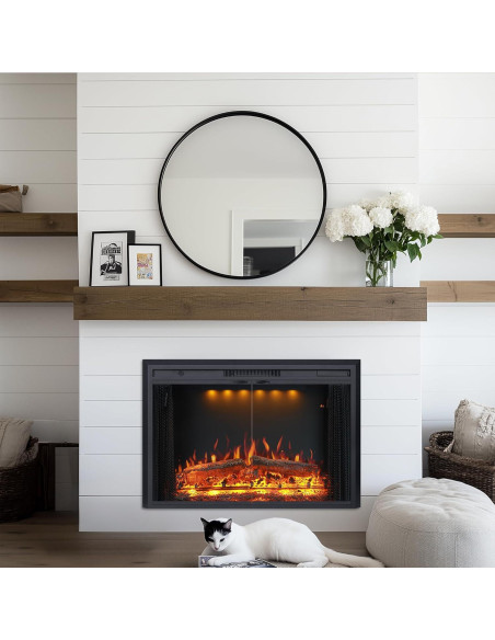 Kit de Recorte para Chimenea Eléctrica Valuxhome 36"L 27"H