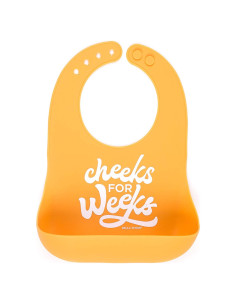 Babero de Silicona Bella Tunno Mejillas por Semanas 1 Unidad