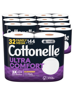 Papel Higiénico Cottonelle Ultra Comfort 32 Rollos 2 Capas