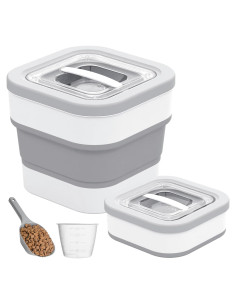 Contenedor de Almacenamiento de Comida para Perros DDMOMMY 5.9 kg Hermético Plegable