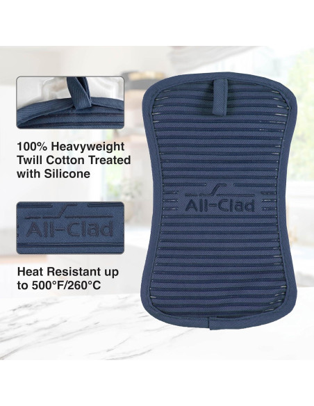 Soporte para Ollas de Silicona All-Clad 1 Paquete Índigo