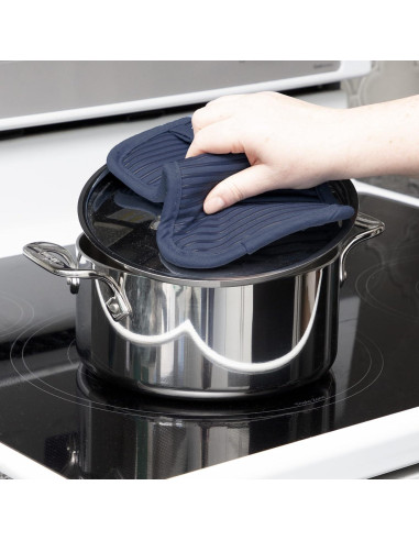 Soporte para Ollas de Silicona All-Clad 1 Paquete Índigo