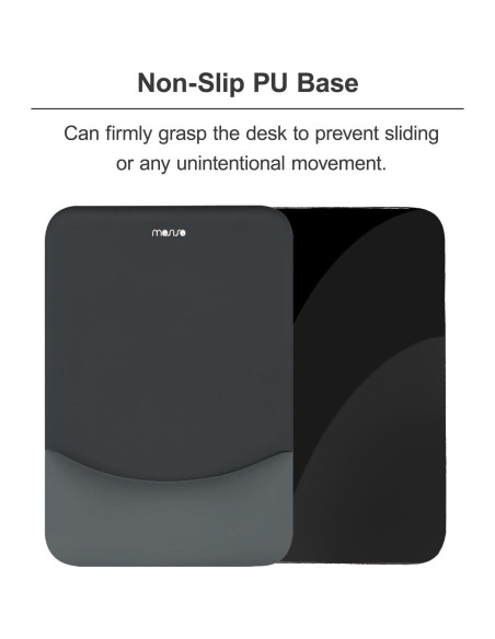 Almohadilla Ergonómica para Ratón MOSISO Gris Pizarra 24.5x18cm