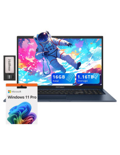 Laptop ASUS Vivobook 17.3" FHD, Intel i3-1215U, 16GB RAM, 1.16TB