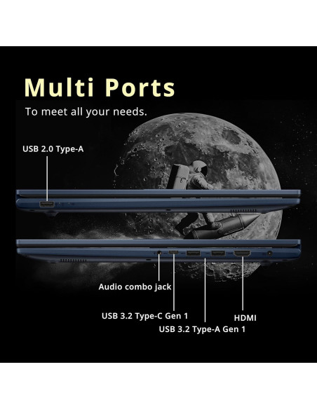 Laptop ASUS Vivobook 17.3" FHD, Intel i3-1215U, 16GB RAM, 1.16TB