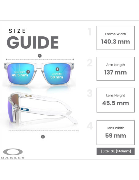 Gafas de sol Oakley Holbrook XL para hombres + Kit de cuidado