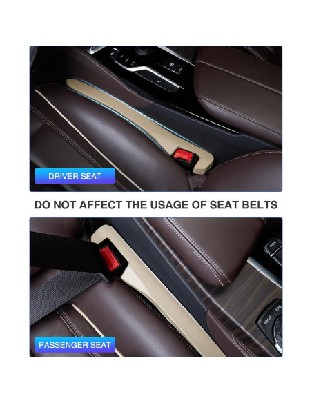 Relleno Espacio Asientos Coche Homaupt SGF01 Beige 3.1cm