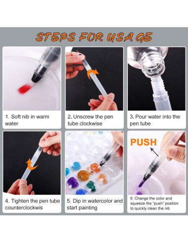 Set de Pintura Acuarela AROIC 36 Colores con 16 Pinceles