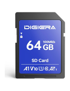 Tarjeta de Memoria SDXC 64GB DIGIERA CS100 - 100MB/s C10 U1