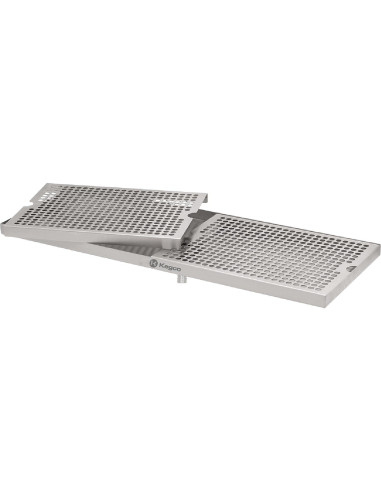 Bandeja de Goteo Kegco SESM-249D 61x23 cm Acero Inoxidable