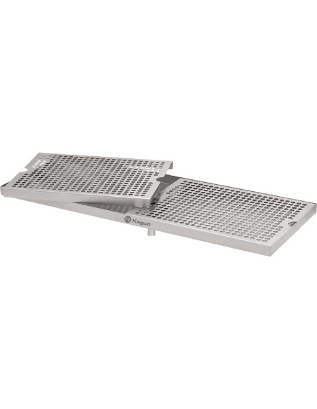 Bandeja de Goteo Kegco SESM-249D 61x23 cm Acero Inoxidable