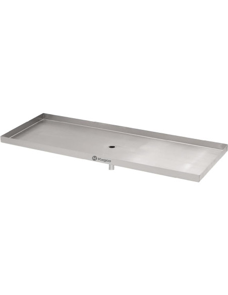 Bandeja de Goteo Kegco SESM-249D 61x23 cm Acero Inoxidable