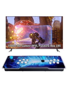 Consola de Juegos Arcade Hedlaoy 10000 Juegos WiFi HD 720p