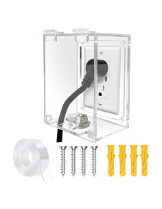 Caja de Seguridad para Enchufes Eléctricos - Protección Infantil