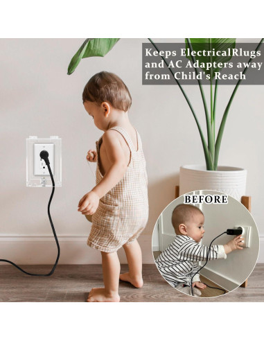 Caja de Seguridad para Enchufes Eléctricos - Protección Infantil