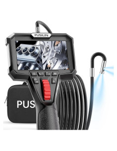 Cámara Borescopio Articulada PUSILIN 1080P 3.2FT con Luz LED