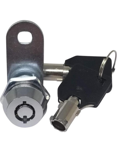 Cerradura Cam Tubular Admiral Locks 5/8" (16 mm) Cromo - Paquete de 5