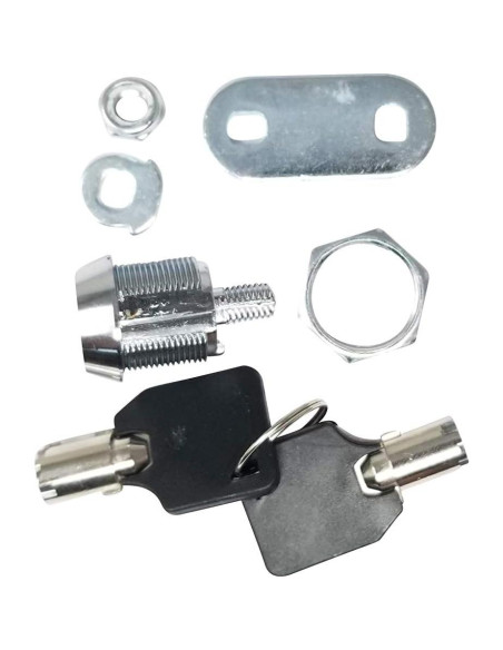 Cerradura Cam Tubular Admiral Locks 5/8" (16 mm) Cromo - Paquete de 5