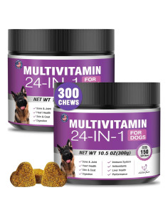 Multivitamínicos Masticables para Perros TTLXBL 300 Ct Pollo