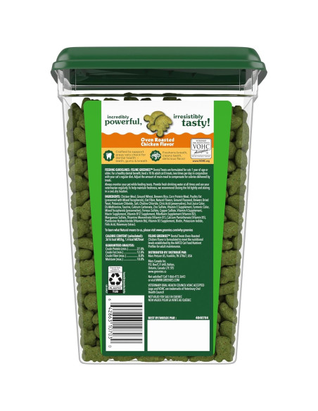 Premios Dentales Feline Greenies Pollo 0.59 kg para Gatos