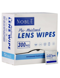 Toallitas de limpieza para lentes Noble 300 unidades